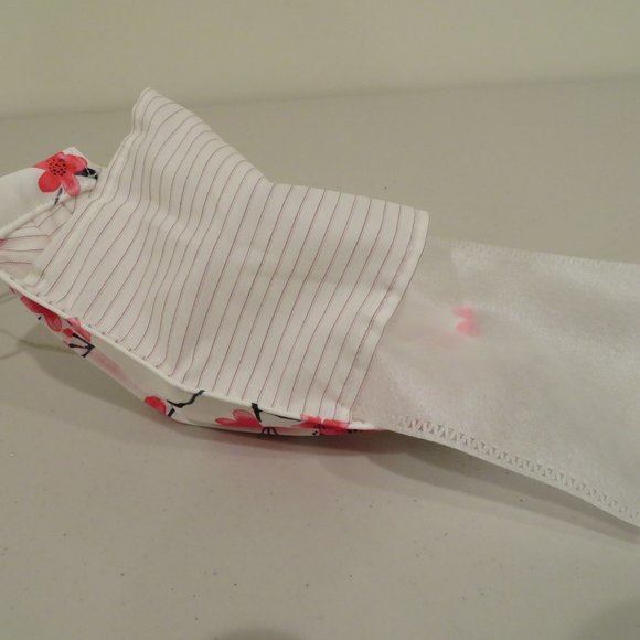 Women Cotton Face Mask Filter Triple Layer Reusable Washable Adjustable No Wire - Picture 7 of 12